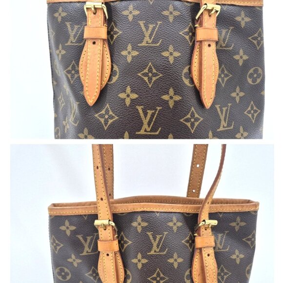Vintage Louis Vuitton monogram LV canvas Bucket Bag handbag - Picture 2 of 10